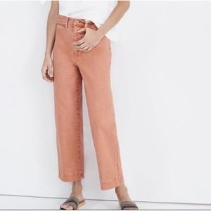 Madewell Tall Emmett 2.0 Wide Leg Pants Size Tall 25